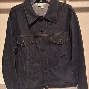 Vintage Kmart Indigo Denim Jacket with Contrast Stitching (1960s)